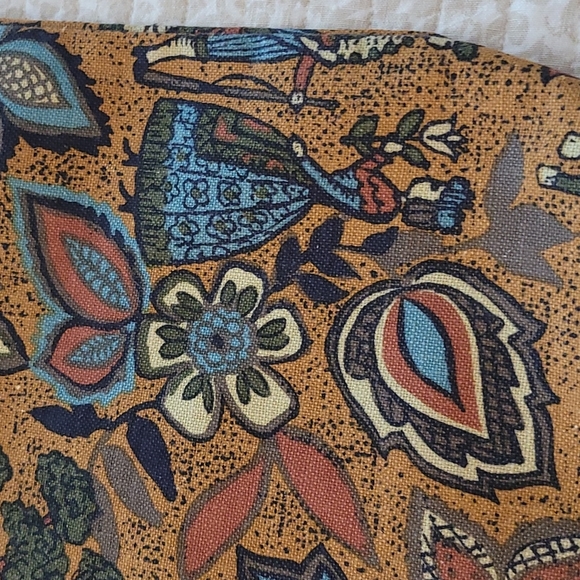 Vintage Boho Purse with Tortoise Handles - Picture 6 of 13